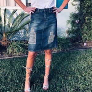 D&G Jean Skirt